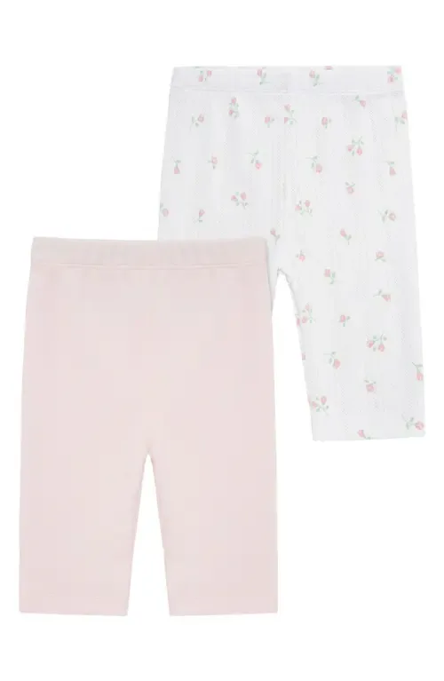 Dainty Roses Assorted 2-Pack Cotton Pants by Little Me