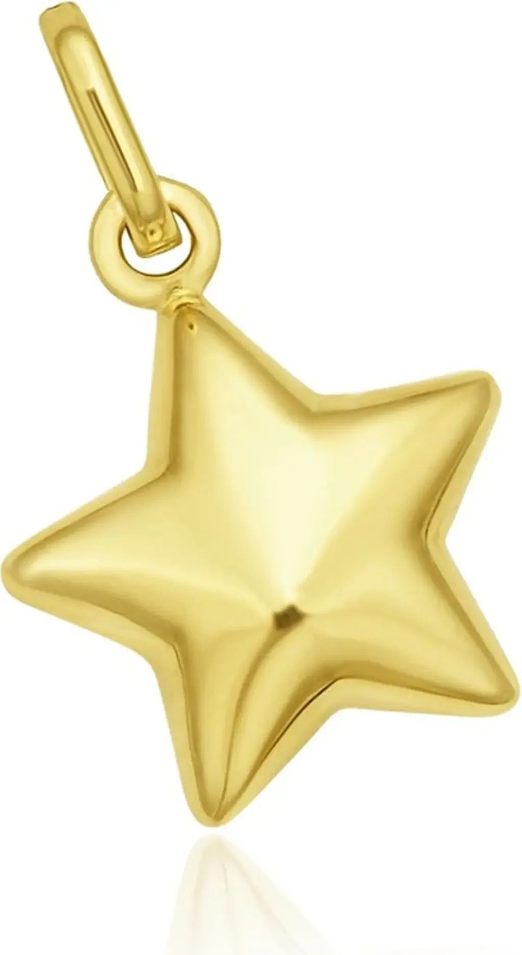 Puffy Star Charm by The Lovery Fine Jewelry