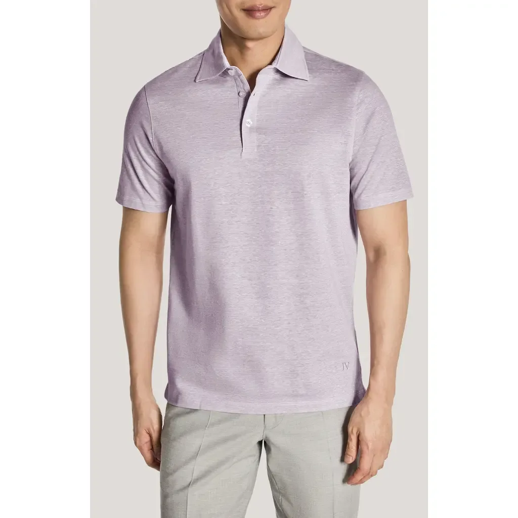 Davis Cotton Blend Piqué Polo