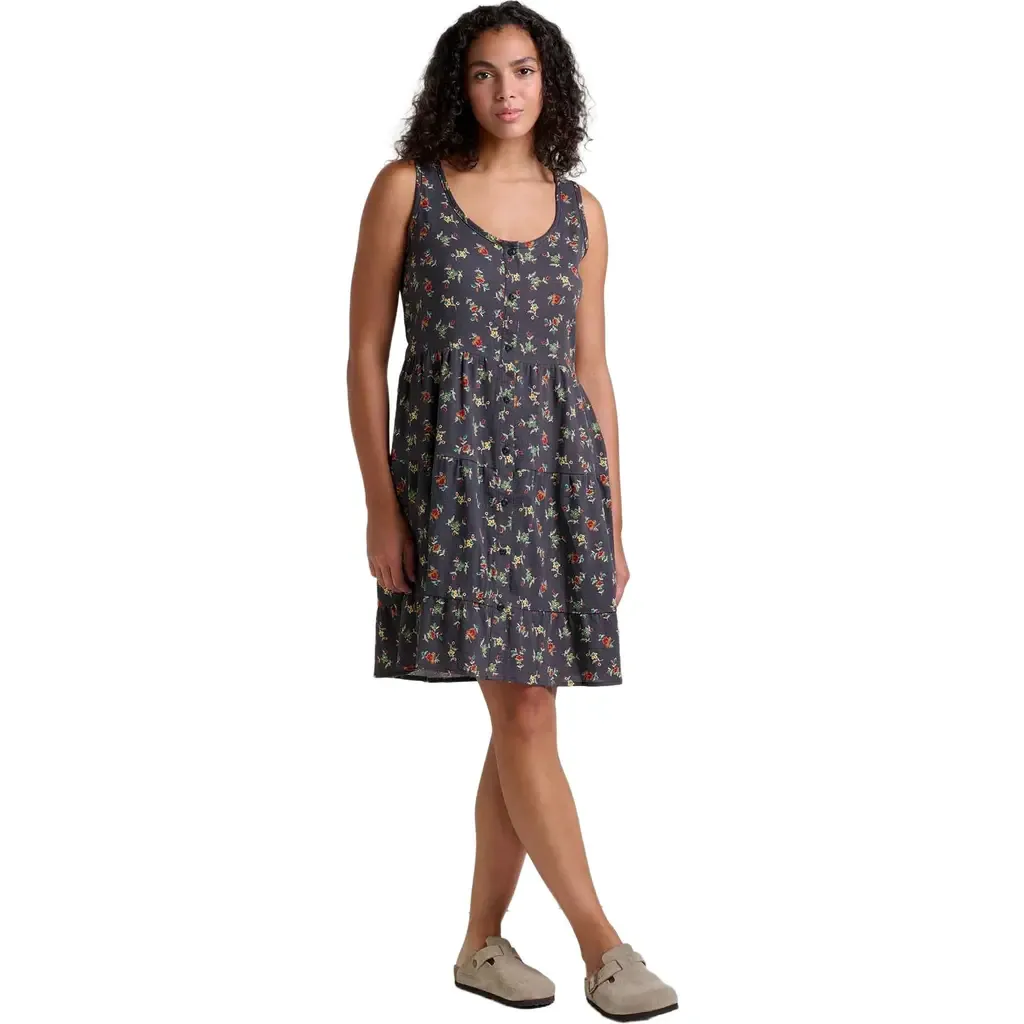 Manzana Tiered Sleeveless Dress by Toad & Co