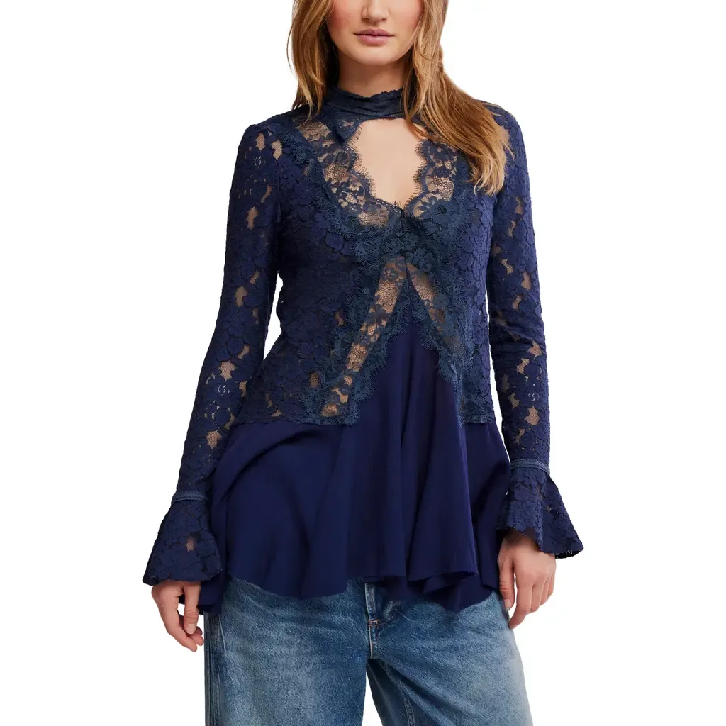 First Crush Lace Tunic by Free People