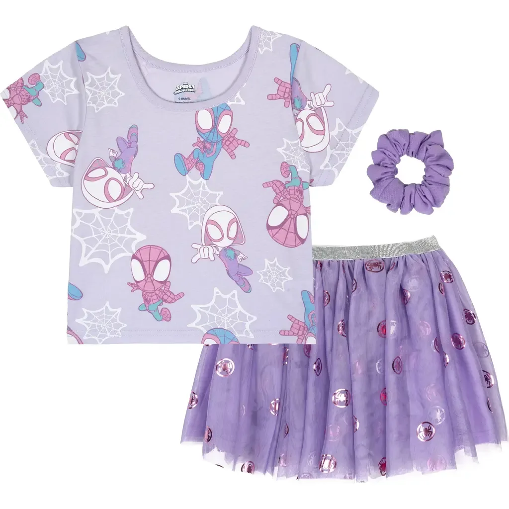Spidey and His Amazing Friends T-Shirt and Tutu Skirt Set by Marvel