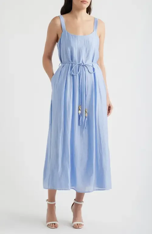Claudia Tie Waist Midi Dress
