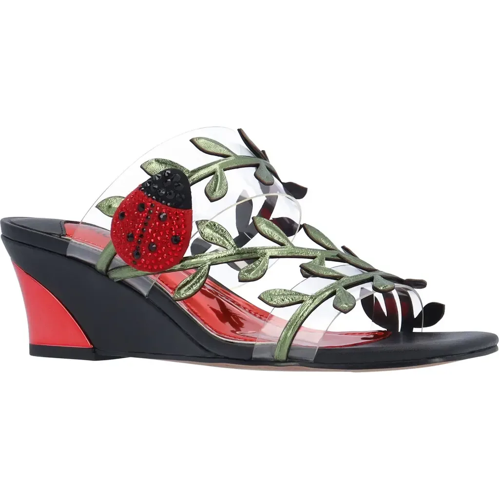 Coccinella Wedge Sandal by J. Reneé