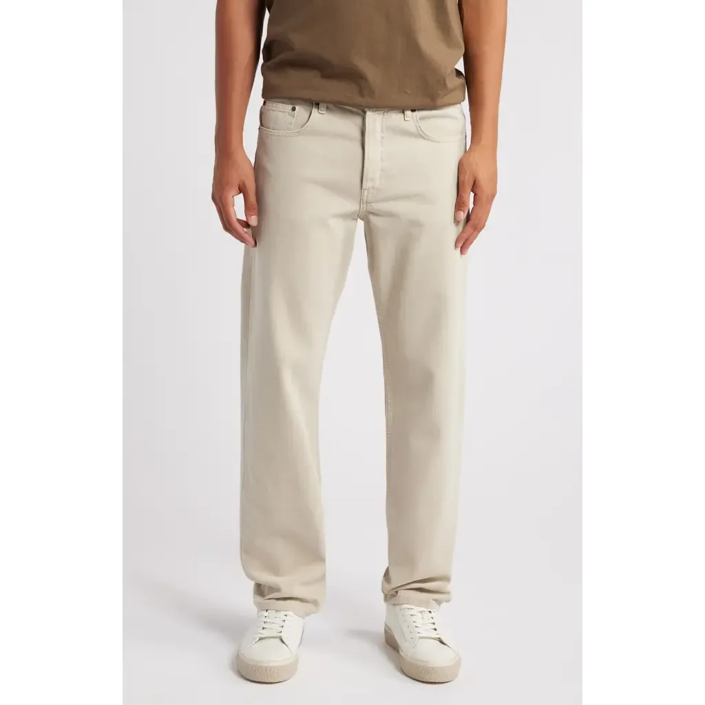 The Straight Leg Canvas Jeans by FRAME