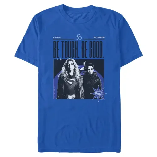 Be Tough Be Good Short Sleeve Graphic T-Shirt by Supergirl