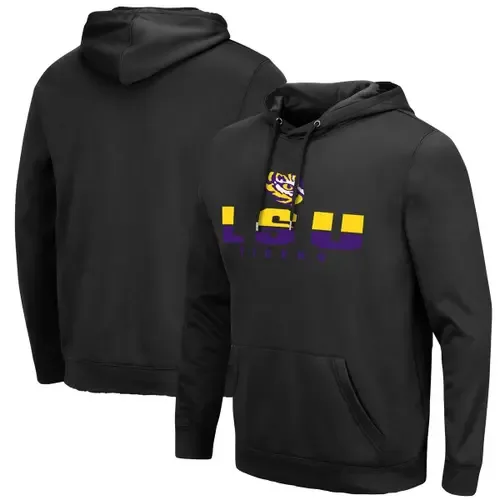 Colosseum LSU Tigers Lantern Pullover Hoodie by COLOSSEUM