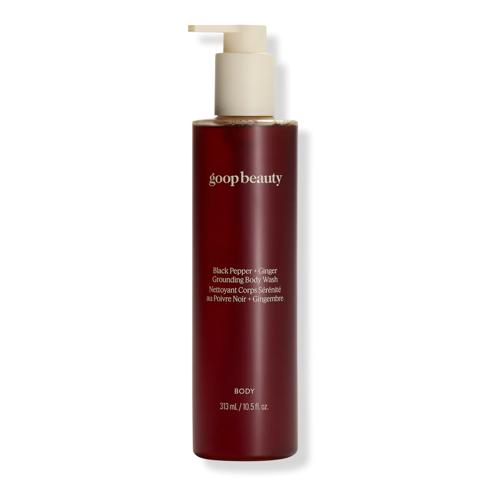 Black Pepper + Ginger Grounding Body Wash by goop