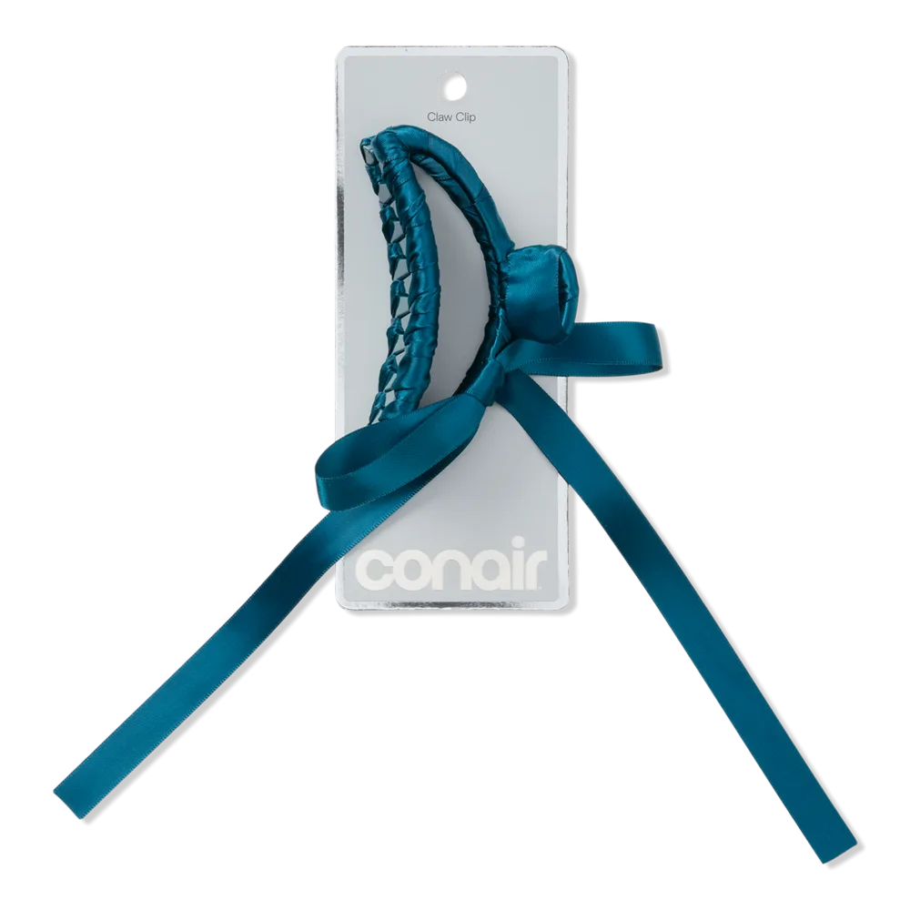 Ribbon-Wrapped Claw Clip with Bow by Conair Accessories