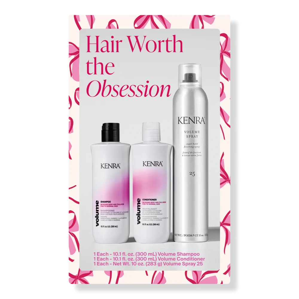 Hair Worth the Obsession Volume Set by Kenra Professional