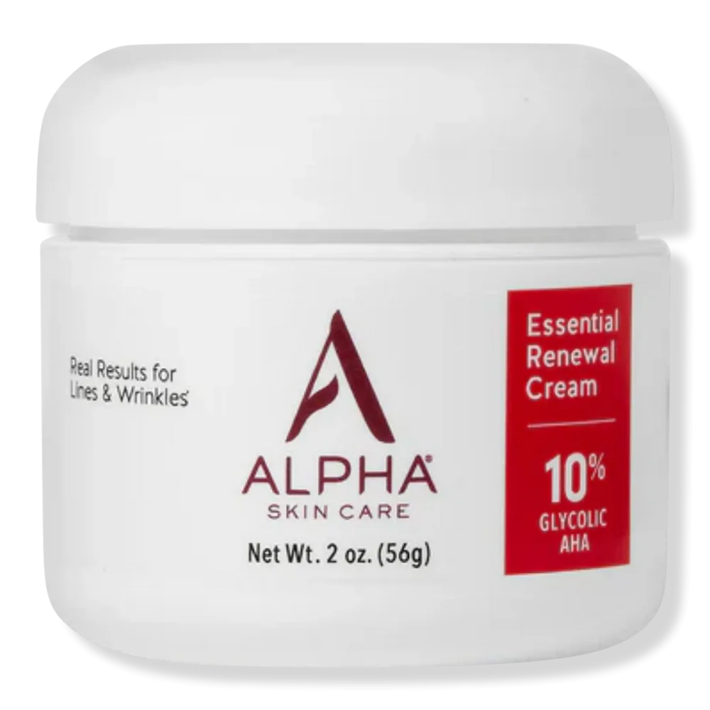 Essential Renewal Cream 10% Glycolic AHA by Alpha Skincare
