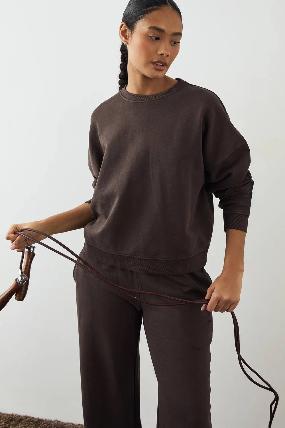 Premium Heavyweight Washed Boxy Sweatshirt by DSGN Studio