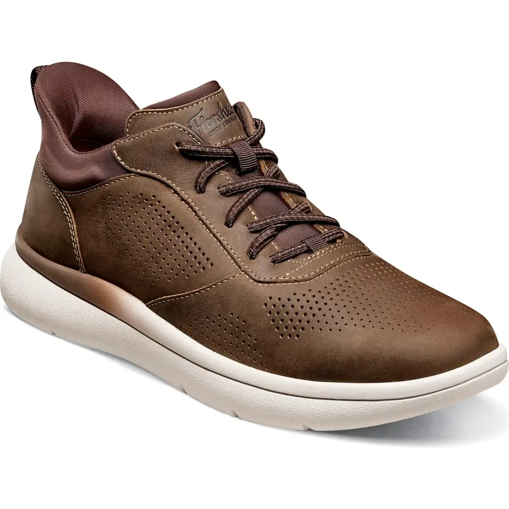 Fleet Perforated Toe Elastic Lace Sneaker by Florsheim