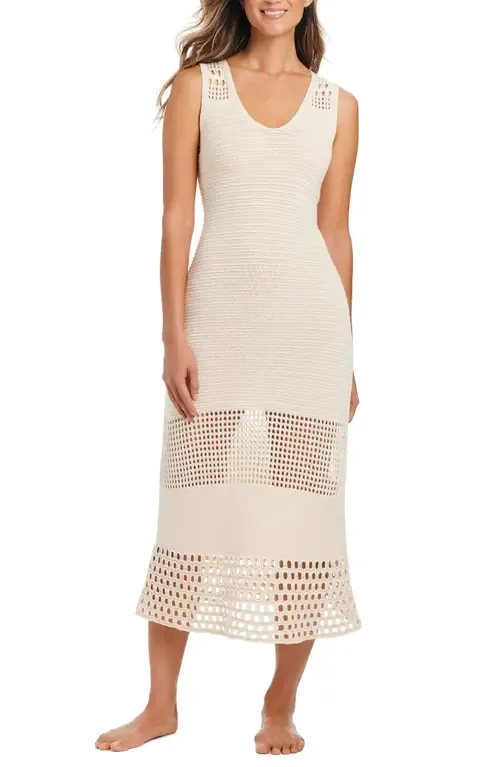 Cover-Up Crochet Midi Dress by Rod Beattie