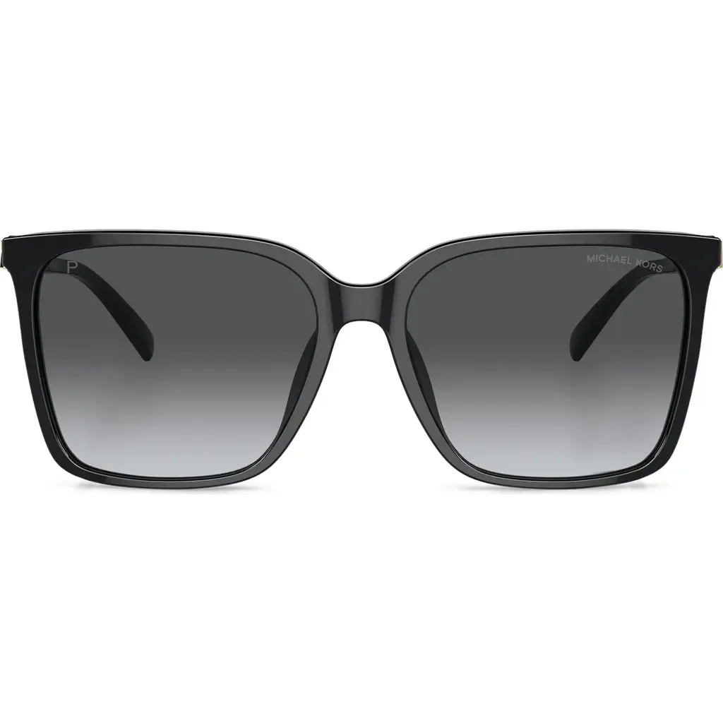 Canberra 56mm Polarized Square Sunglasses by Michael Kors