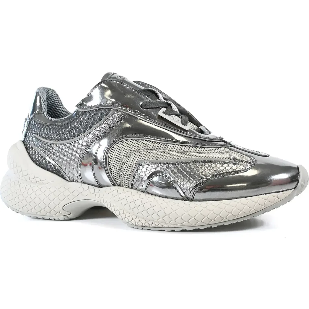 Lace-Up Running Sneaker by Roberto Cavalli