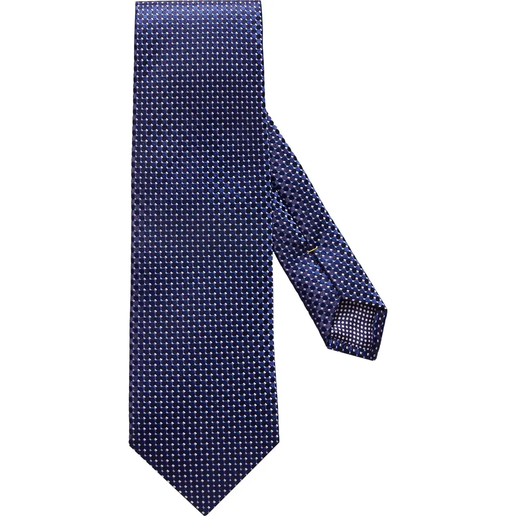 Microdot Silk Tie by Eton