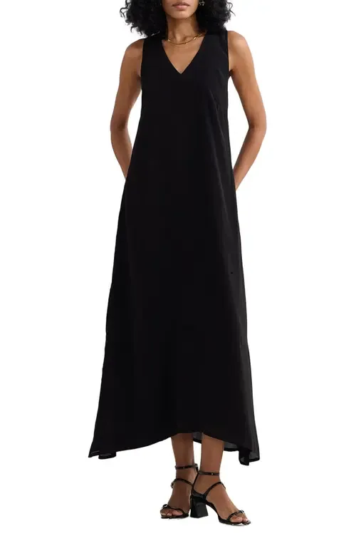 Crossed in Chic Sleeveless Maxi Dress by Reistor