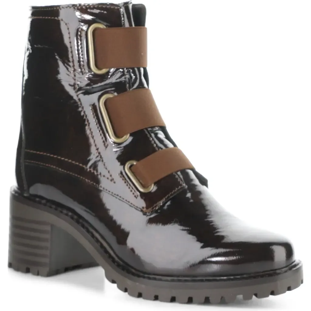 Indie Waterproof Bootie in Black Feel Leather by Bos. & Co.