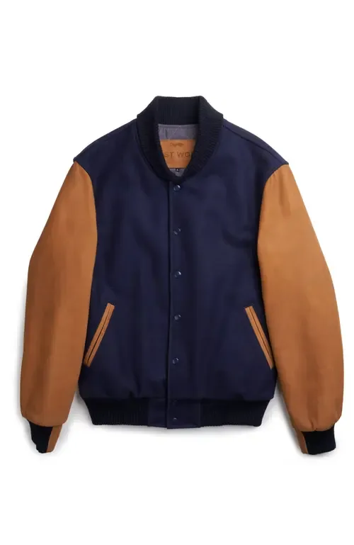 Baker Mount Varsity Jacket by Last Wolf