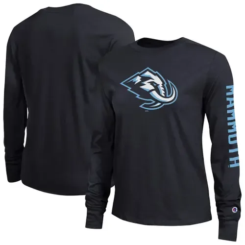 Champion Black Utah Mammoth 2-Hit Long Sleeve T-Shirt by Champion