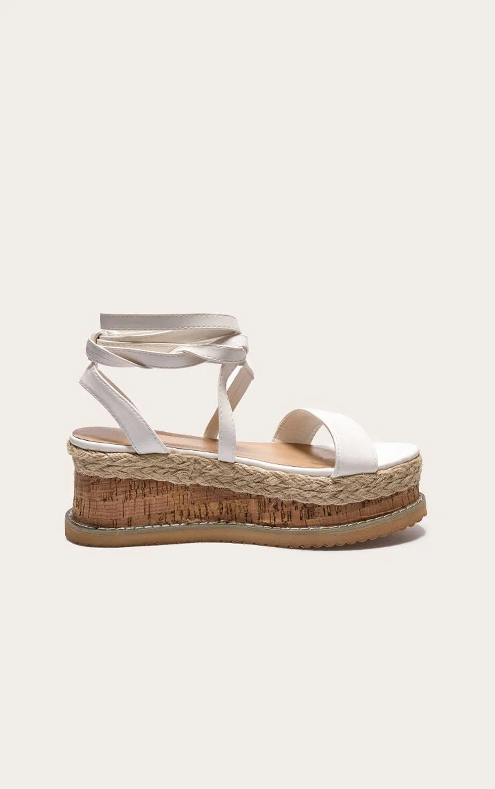Niella Espadrille Flatform Sandals by PrettyLittleThing