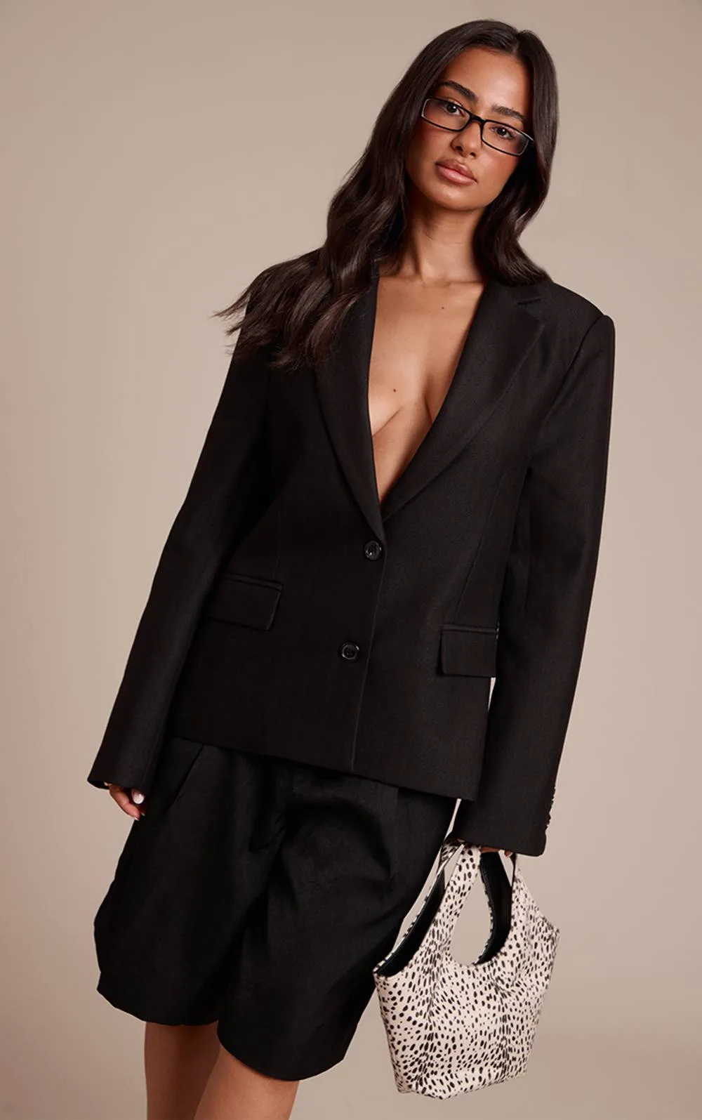 Boyfriend Premium Blazer by PrettyLittleThing