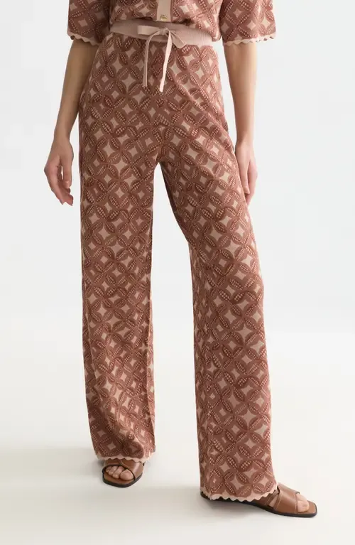 Medallion Jacquard Drawstring Pants by Scotch & Soda