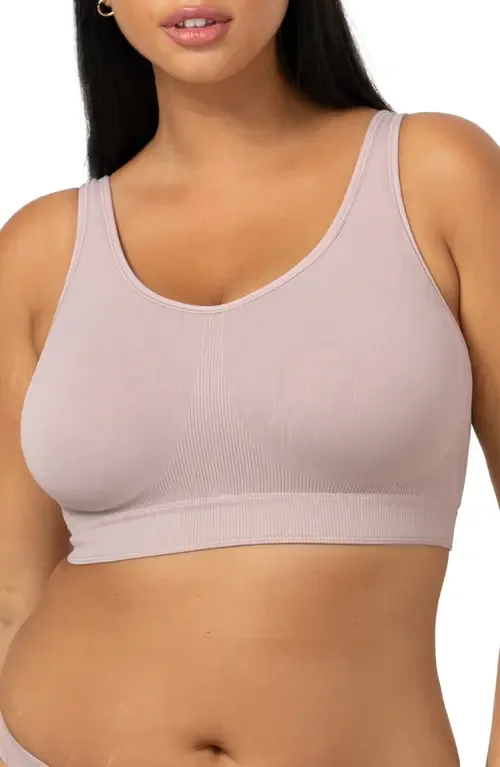 Smooth Seamless Wireless Sports Bra by Curvy Couture