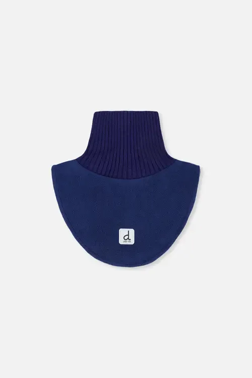 Knit & Polar Fleece Bib Turtle Neckwarmer by Deux par Deux