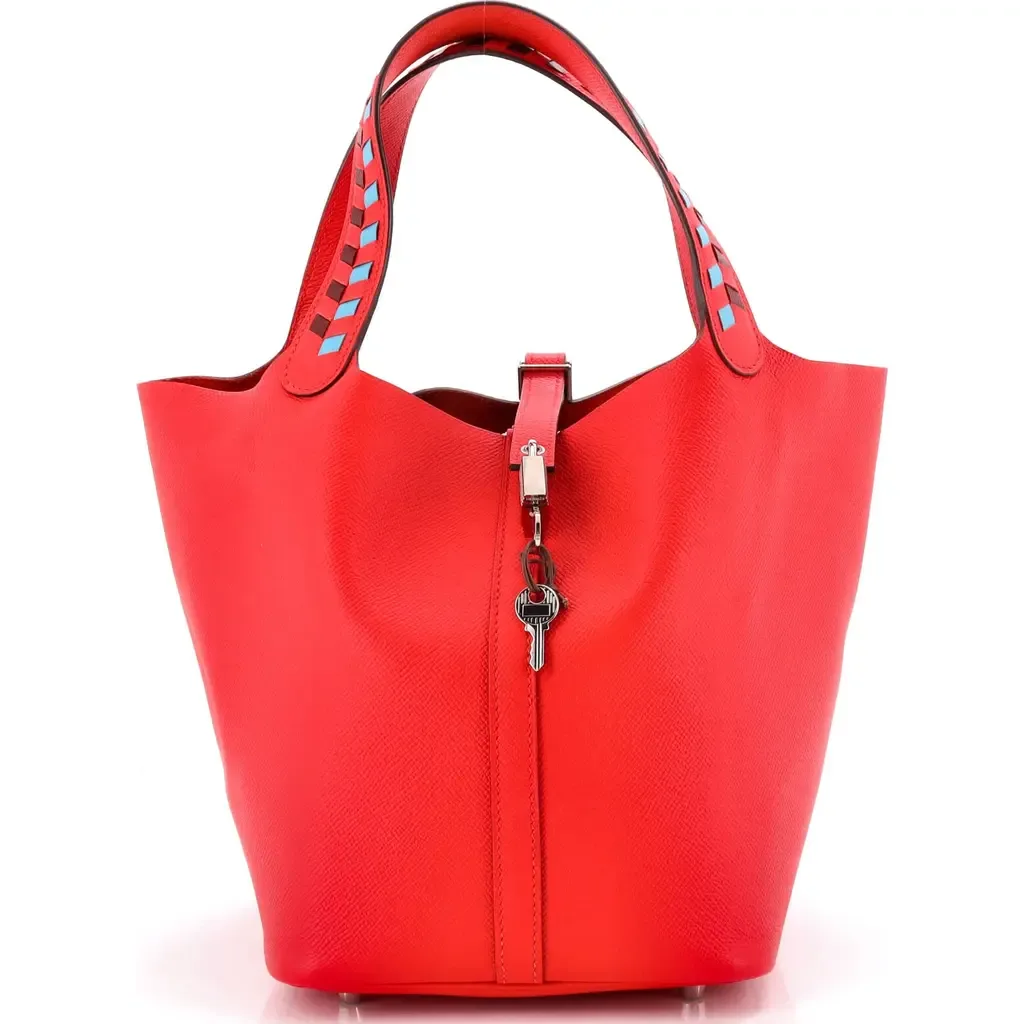 Picotin Lock Bag Tressage Epsom mm by Pre-Owned Hermes