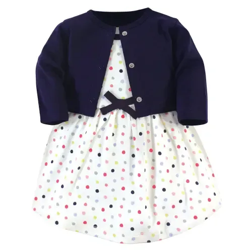 Organic Cotton Dress and Cardigan by Touched by Nature