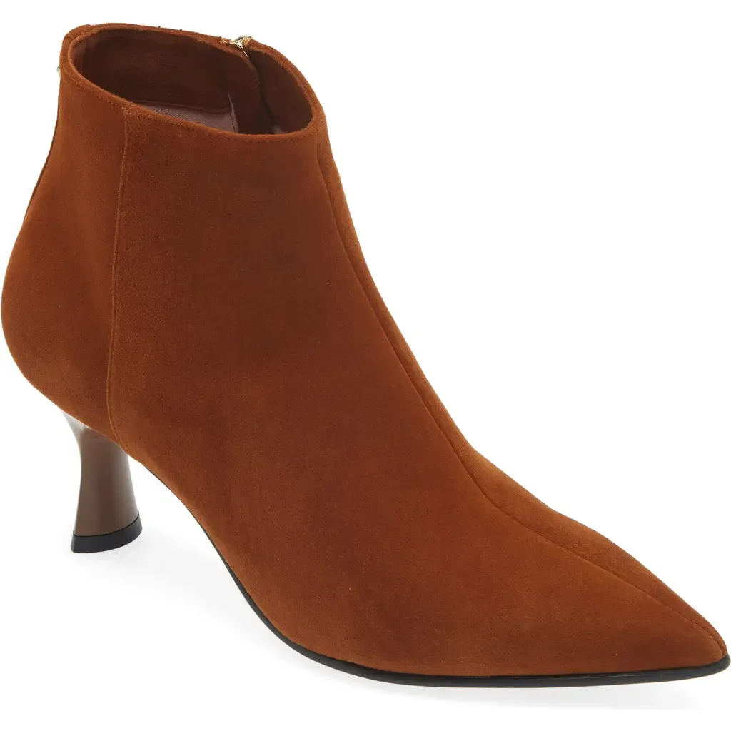 Robin Bootie in Brown Suede by Naot