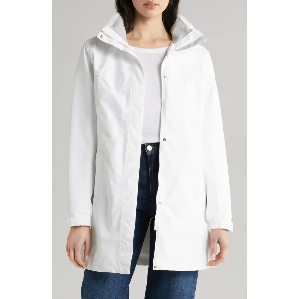 Aden Waterproof Hooded Longline Rain Jacket by Helly Hansen