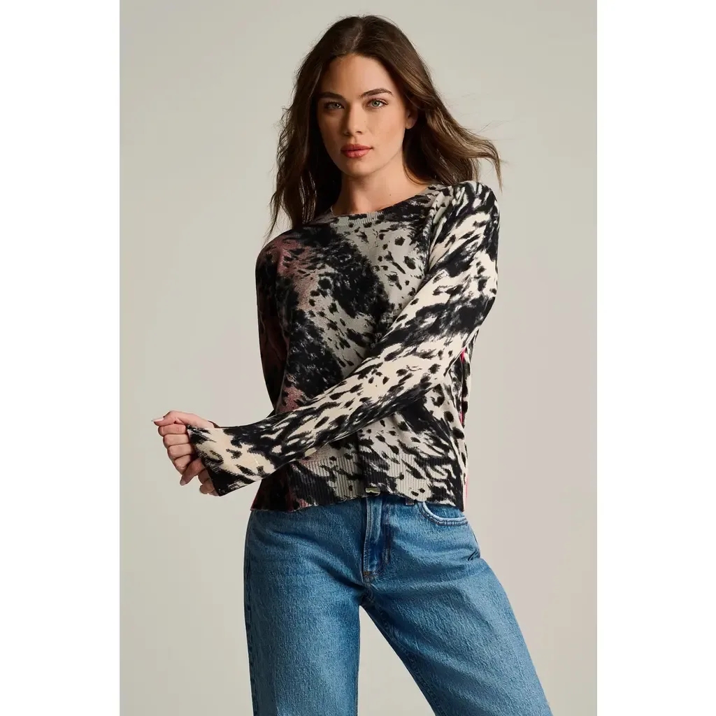 Running Wild Cotton Sweater by Lisa Todd