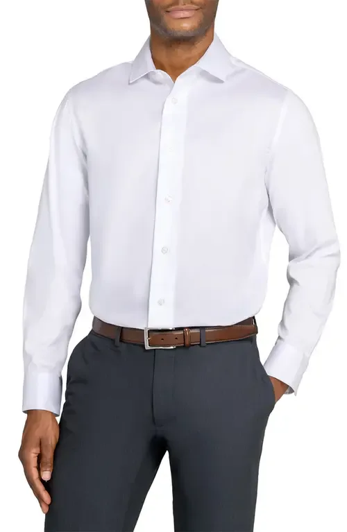 Slim Fit Solid Reworked Dress Shirt by W.R.K