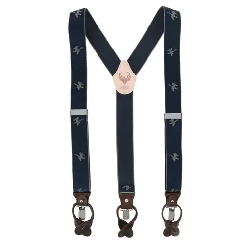 Flying Duck Convertible Clip End Suspenders by Ascentix