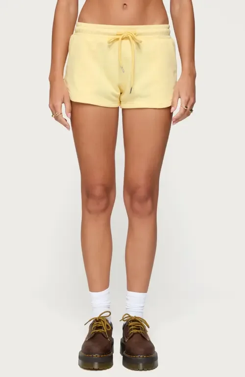 Kordelia Drawstring Sweatshorts by EDIKTED