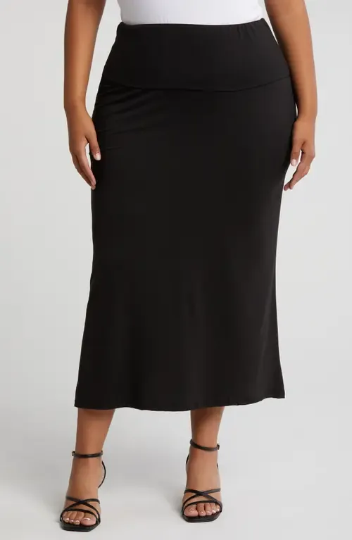 Comfortable Foldover Skirt by 24seven Comfort Apparel