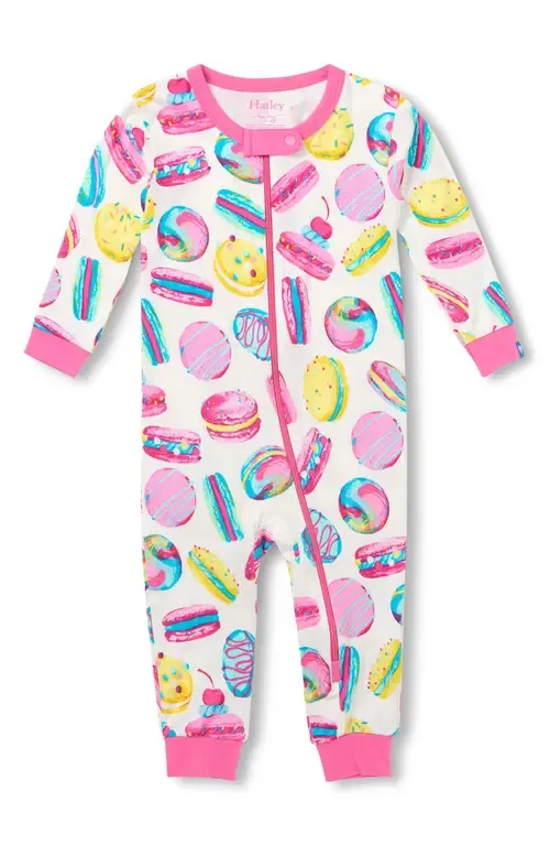 Macaron Fitted One-Piece Pajamas by Hatley