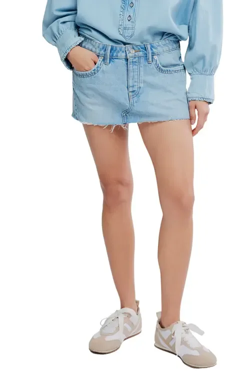 Lainey Cutoff Miniskirt by Free People