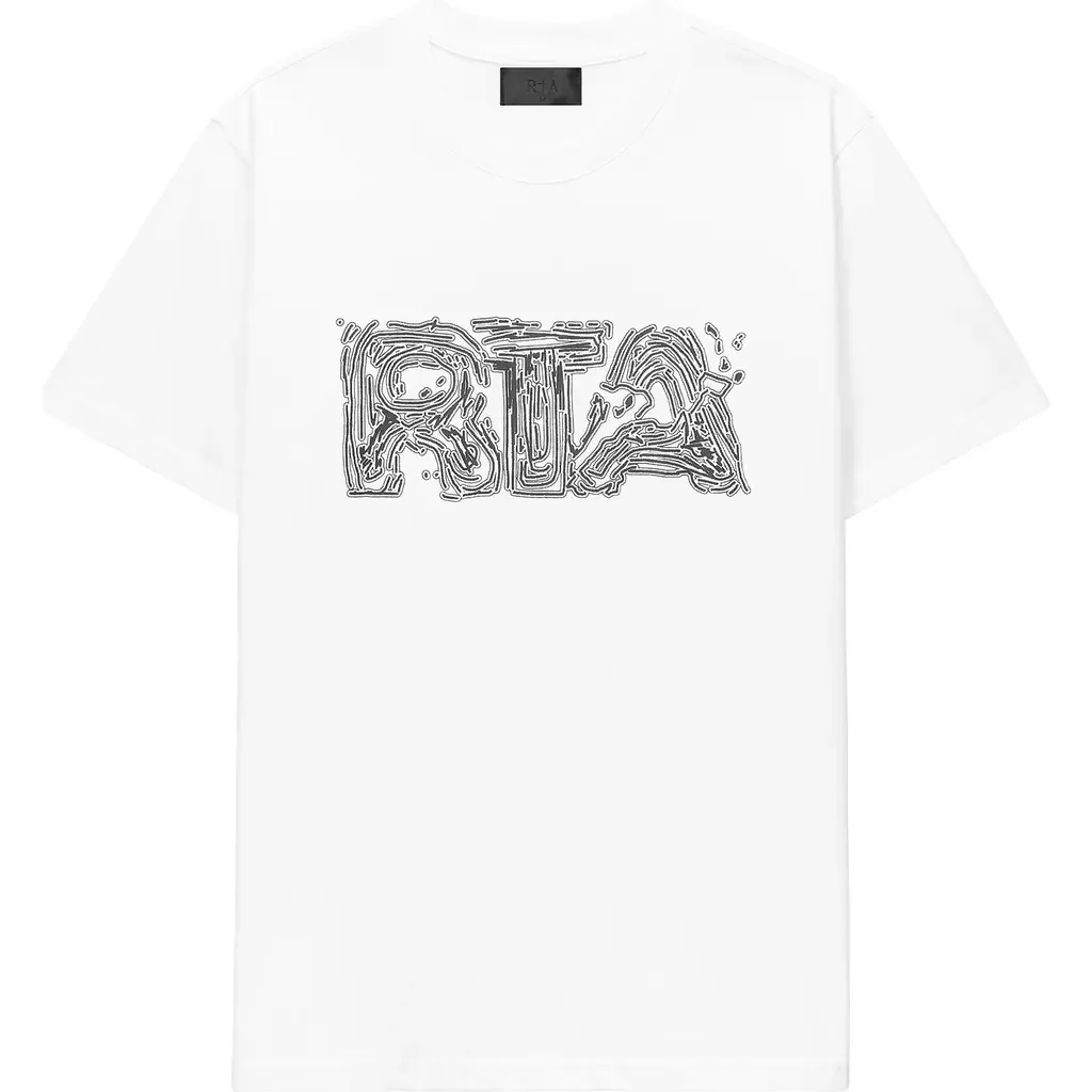 Liam Topographic Graphic T-Shirt by RtA