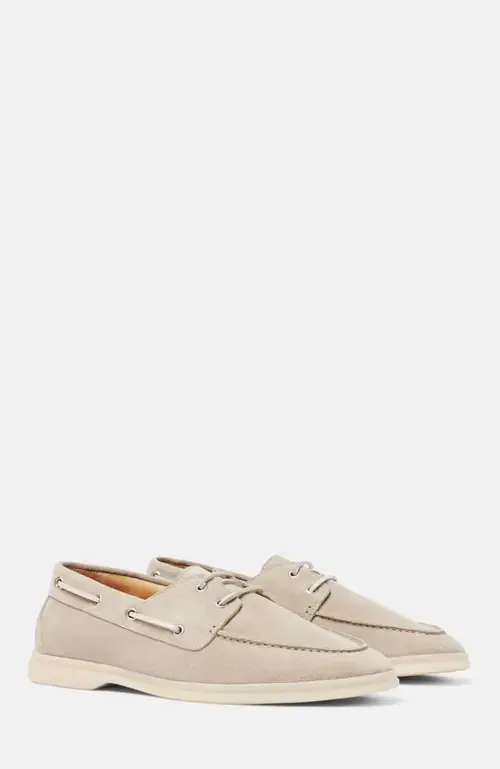 Lio Boat Shoes - Suede by SCAROSSO