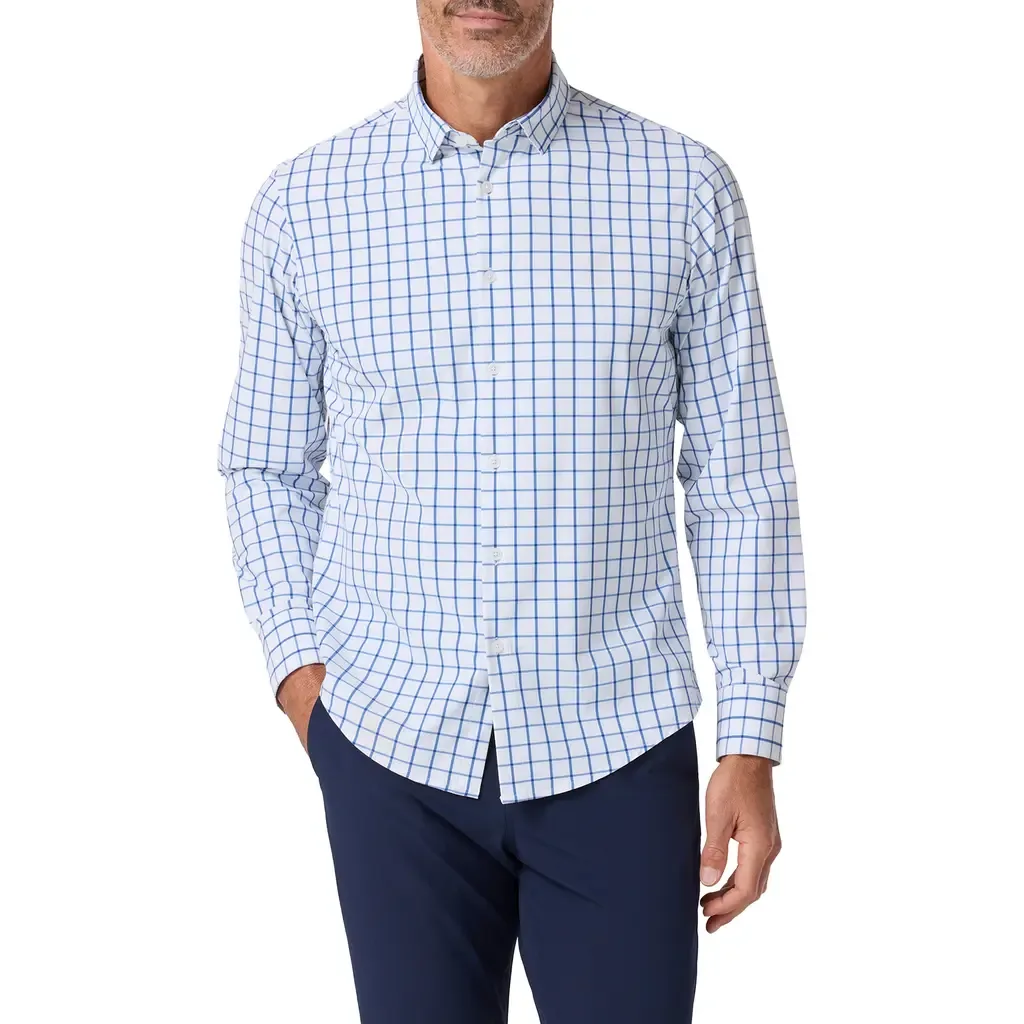 Leeward No-Tuck Button-Up Shirt by Mizzen+Main