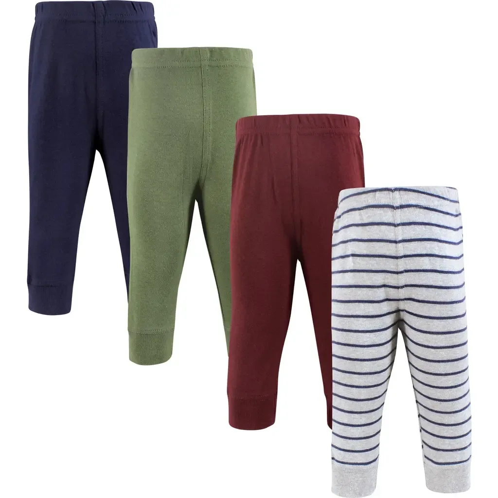 4-Pack Pants Bottoms Set by Hudson Baby