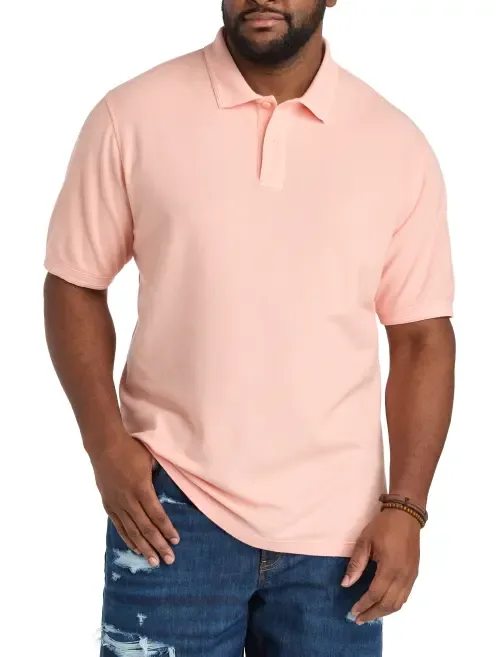 Garment-Dyed Polo Shirt