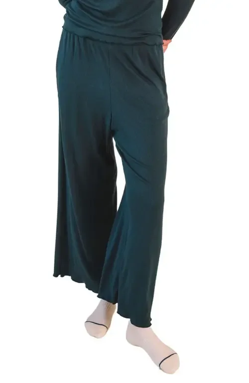 Hedy Ribbed Modal Lounge Pant by POPLINEN