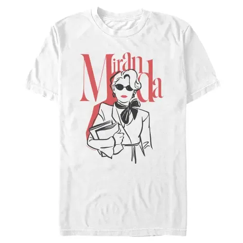 Chic Miranda Short Sleeve Graphic T-Shirt by The Devil Wears Prada 2