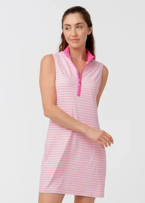 1/4 Zip Sleeveless Sport Dress by Cabana Life