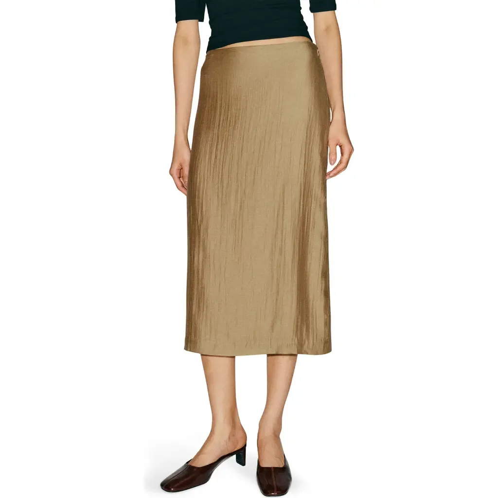 Helen Low Waist Midi Skirt
